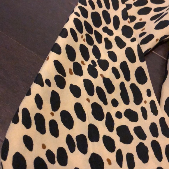 JCrew Cheetah Blouse - Picture 3 of 10